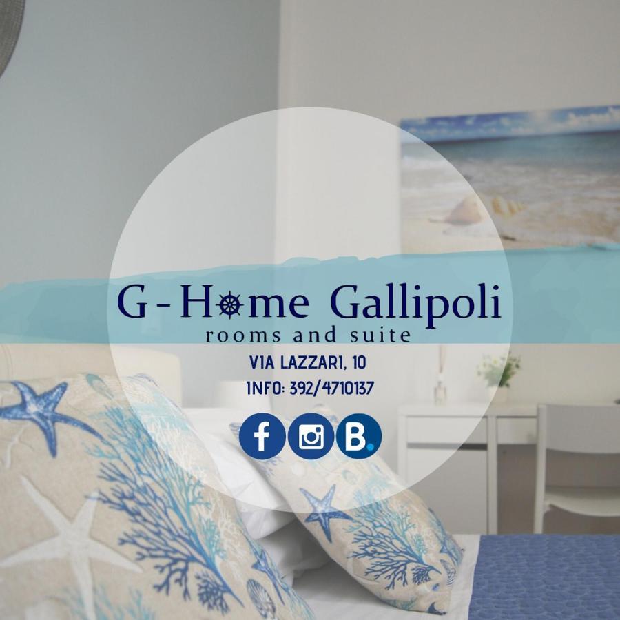G-Home Gallipoli Rooms And Suite Kültér fotó